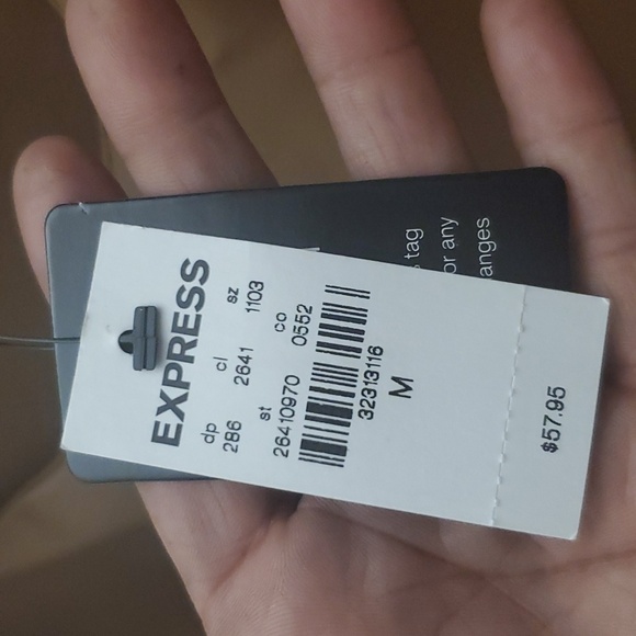 COPY - NWT EXPRESS WOMEN BODY CONTOUR BODY SUIT LEATHER,size X-LARGE. - Picture 2 of 4